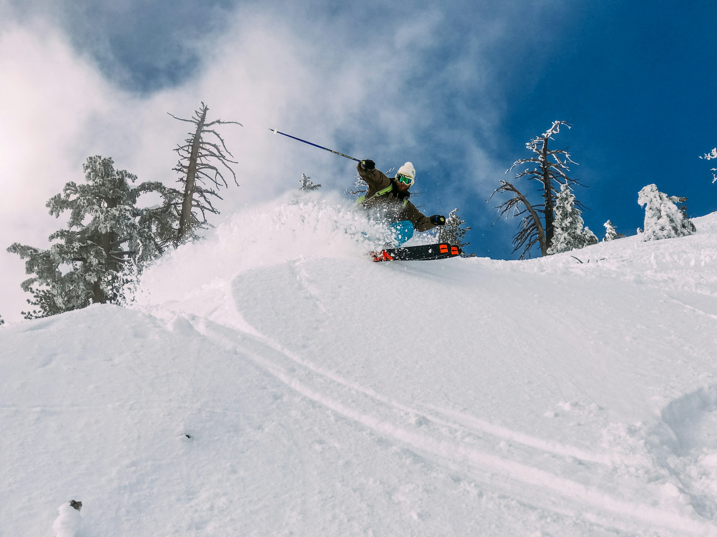 No friends on a powder day
